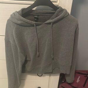 Wild fable cropped hoodie